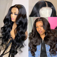 Body Wave Lace Front Wig Human Hair Lace Frontal Wigs Brazilian Hair Pre Plucked 28 30 Inch Loose Deep Wave Wig