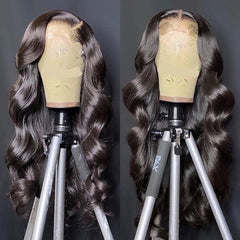 Body Wave Lace Front Wig Human Hair Lace Frontal Wigs Brazilian Hair Pre Plucked 28 30 Inch Loose Deep Wave Wig
