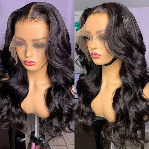Body Wave Lace Front Wigs Human Hair Brazilian 13x4 Full Hd Lace Frontal Human Hair 30 32 34 Inch Loose Body Wave Wig
