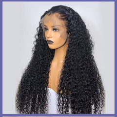 30 34 Inch Loose Deep Wave HD Frontal Wigs Curly Human Hair Brazilian 13x4 Wet And Wavy Water Wave Full Lace Front Wig