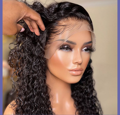 30 34 Inch Loose Deep Wave HD Frontal Wigs for Women Curly Human Hair Brazilian 13x4 Wet And Wavy Water Wave Full Lace Front Wig