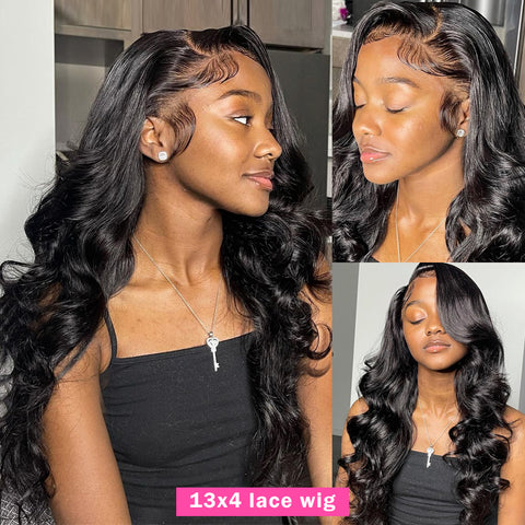13x6 Body Wave Lace Front Wig Full Lace Human Hair Wigs For Women Pre Plucked 13x4 30 34 Inch Hd Loose Wave 360 Lace Frontal Wig