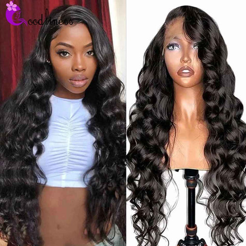Loose Wave Lace Front Human Hair Wigs For Women Loose Deep Wave 13x4 HD Lace Frontal Wig 4x4 Lace Closure Wig Remy Pre Plucked