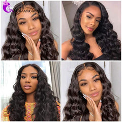 Loose Wave Lace Front Human Hair Wigs For Women Loose Deep Wave 13x4 HD Lace Frontal Wig 4x4 Lace Closure Wig Remy Pre Plucked