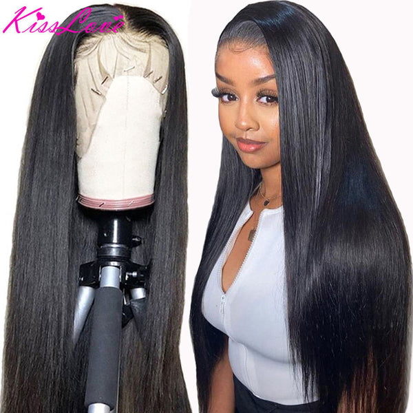 13x6/13x4 HD Lace Front Human Hair Wigs Brazilian Glueless 360 Frontal Wig Straight 4x4/5x5/6x6 Lace Closure Wigs with Baby Hair
